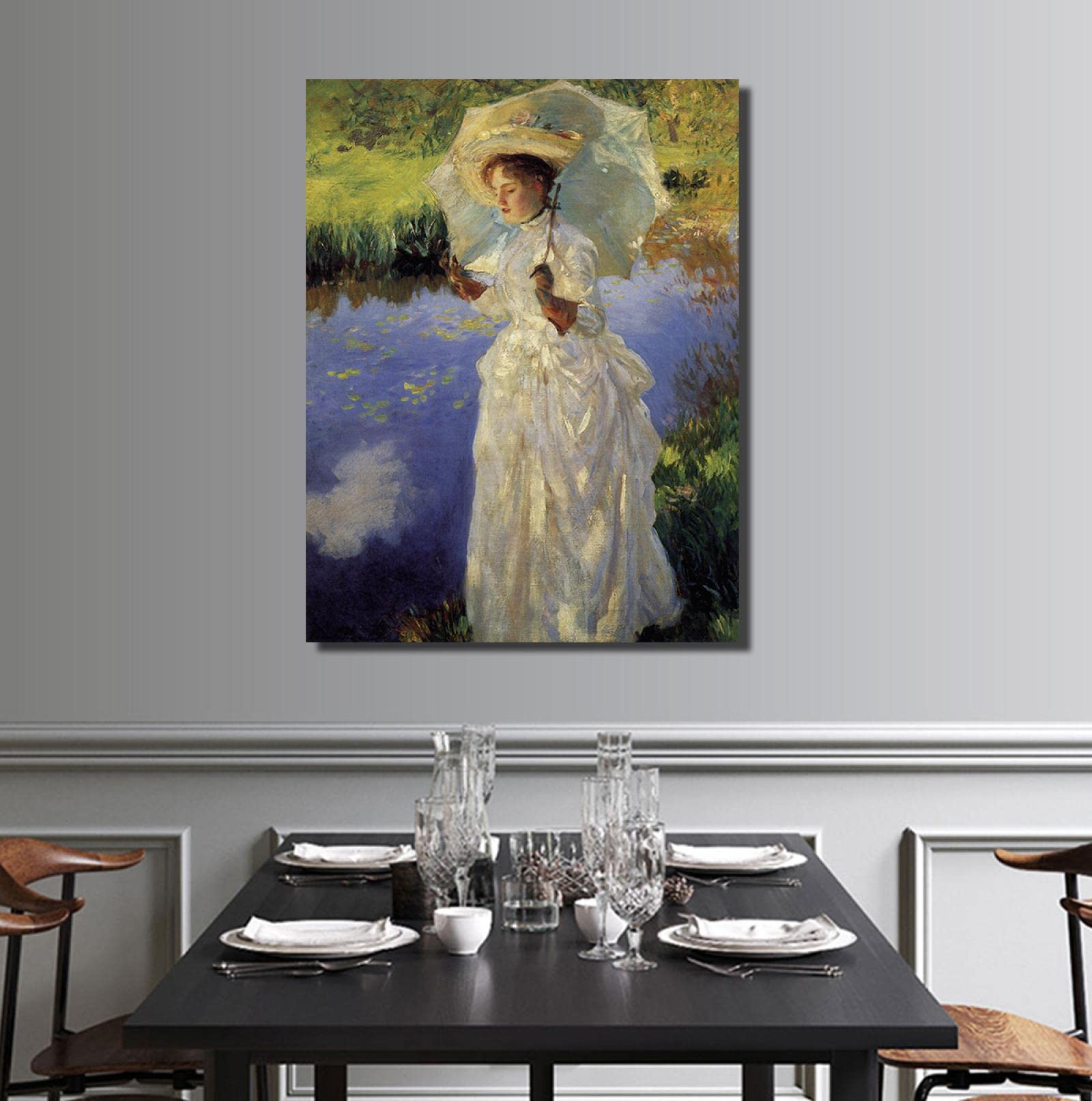 Amazon.co.jp: ジョン・シンガー・サージェント朝の散歩 ストレッチ